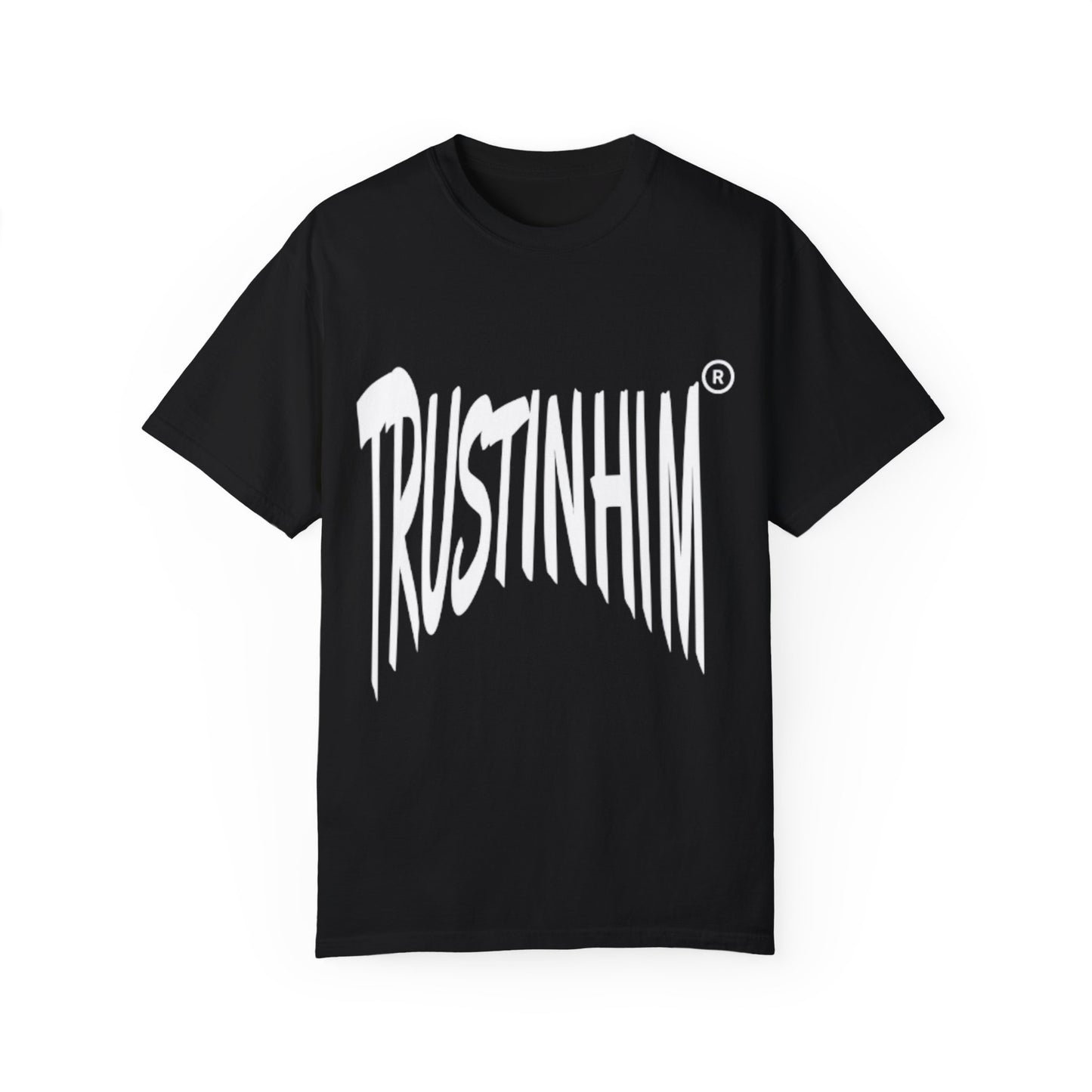 Trust in Him Graphic T-shirt Black