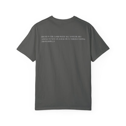 Trust in Him Graphic T-shirt Gray