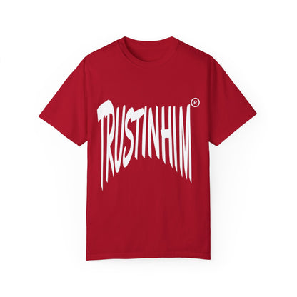 Trust in Him Graphic T-shirt Red