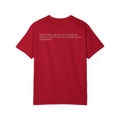 Trust in Him Graphic T-shirt Red