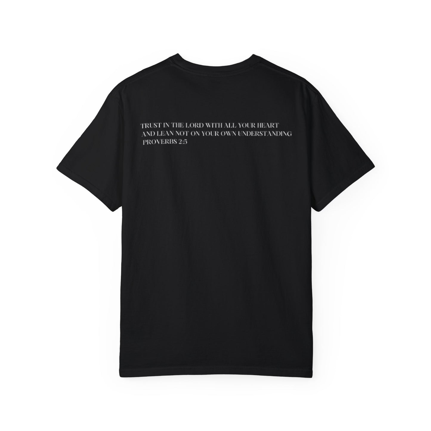 Trust in Him Graphic T-shirt Black